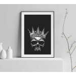 Skull crown poster