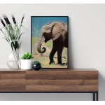 Afrikansk elefant - Poster & vattenfärg