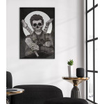 Musician & skull - Cool poster