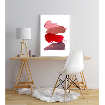 Läppstift konst - Enkel & trendig poster