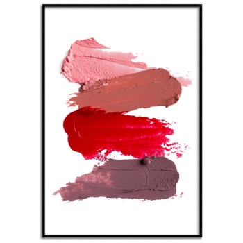 Läppstift konst - Enkel & trendig poster