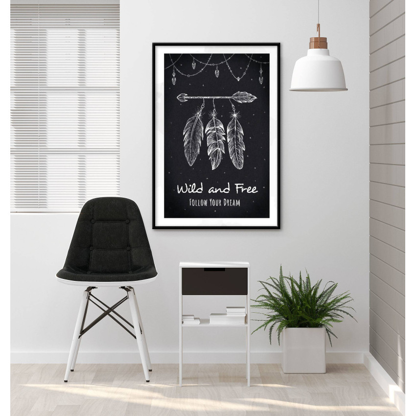 Indian arrows - Simple inspirational poster