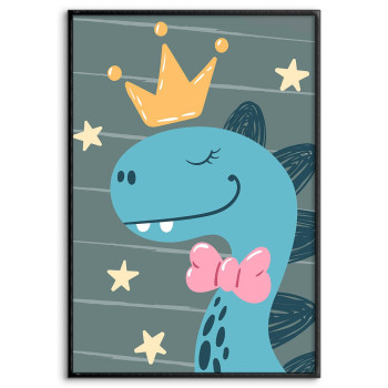 Cute dinosaur - Kids room poster 