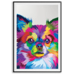 Dog - Simple & colorful poster