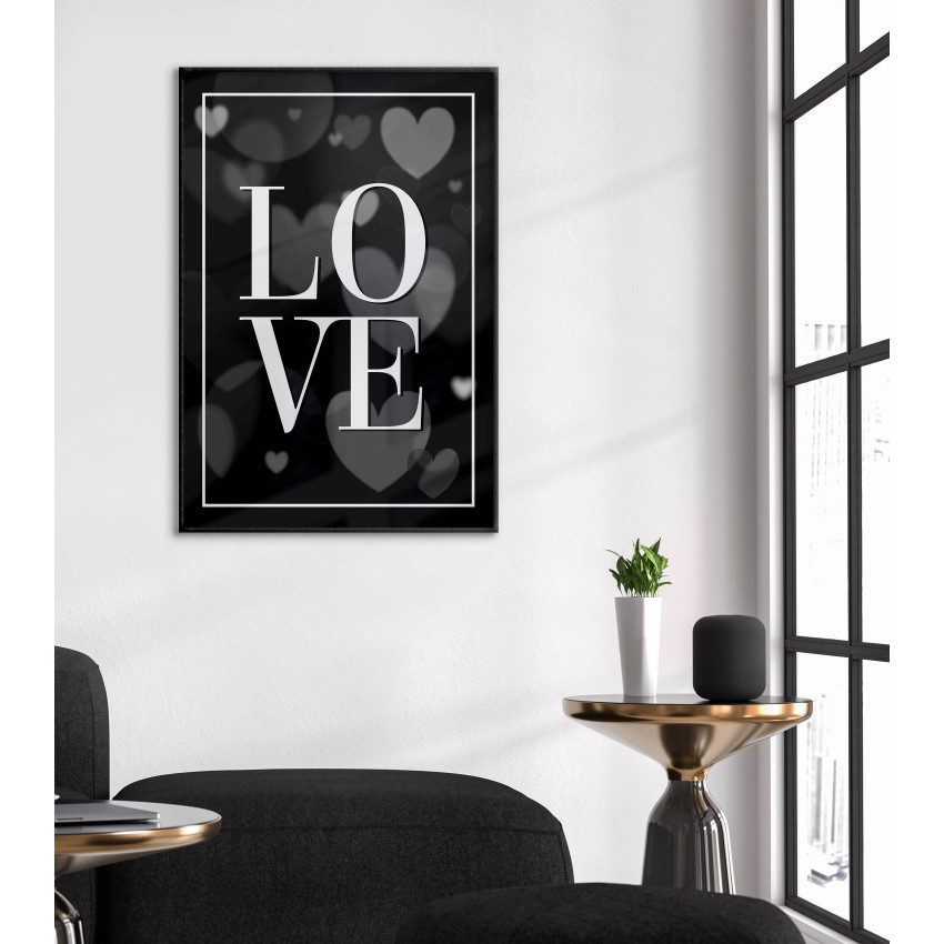 LOVE - Trendy text poster