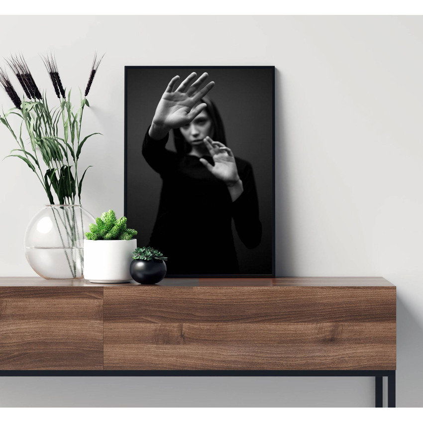 Hands of a woman - Simple poster