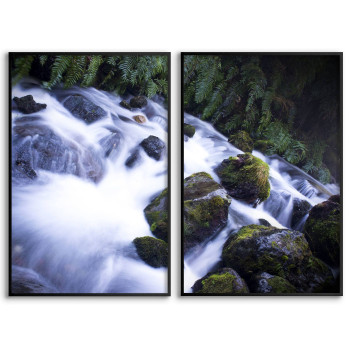 Vattenfall & mjuka vågor - Naturmotiv i två delar