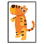Kids poster - Cute & funny lion