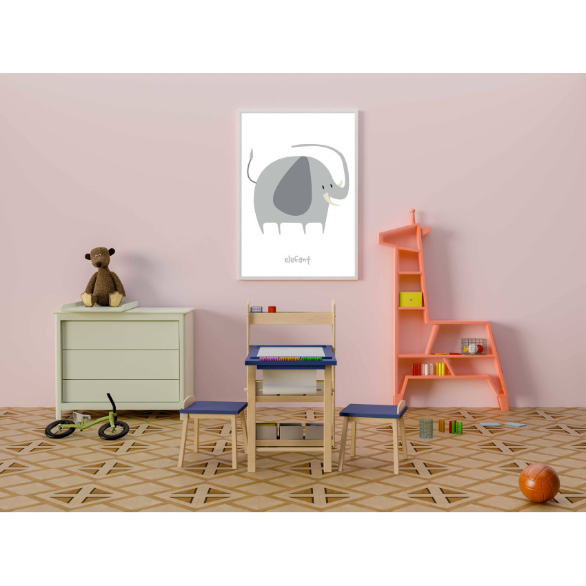 Kids poster - Sweet & simple elephant