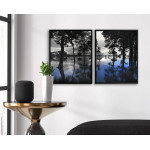 Mystical nature & forest - Two piece poster