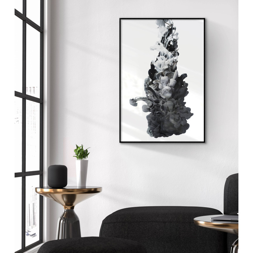 Abstract smoke - Simple poster