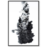 Abstract smoke - Simple poster