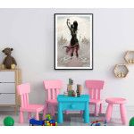 Elf Illustration - Kids Room Poster