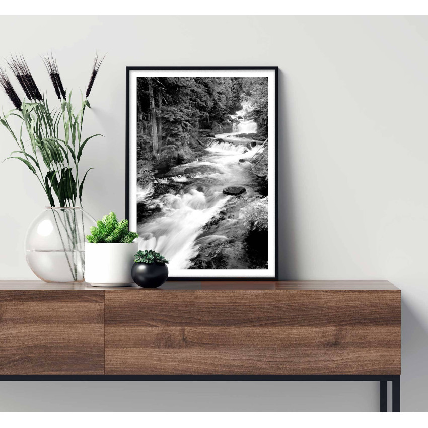 Waterfall in Harmony - Poster