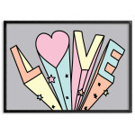 Kids Room Poster - LOVE
