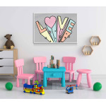 Kids Room Poster - LOVE