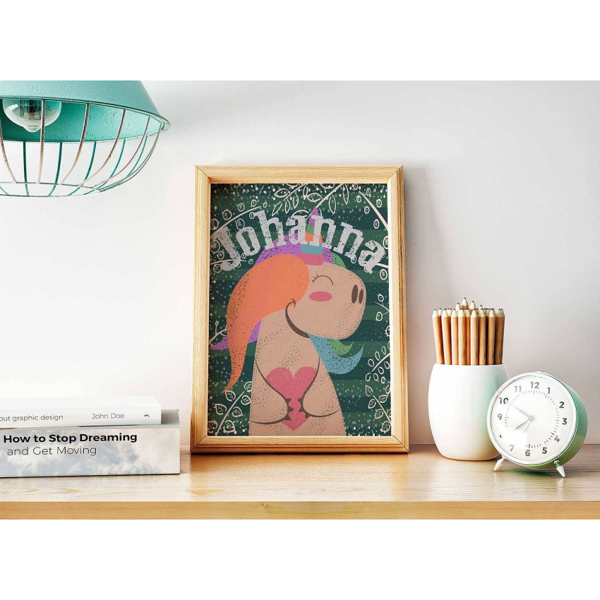 Cute cartoon - Personal kids room poster