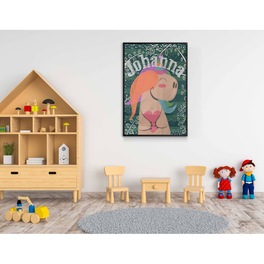 Cute cartoon - Personal kids room poster
