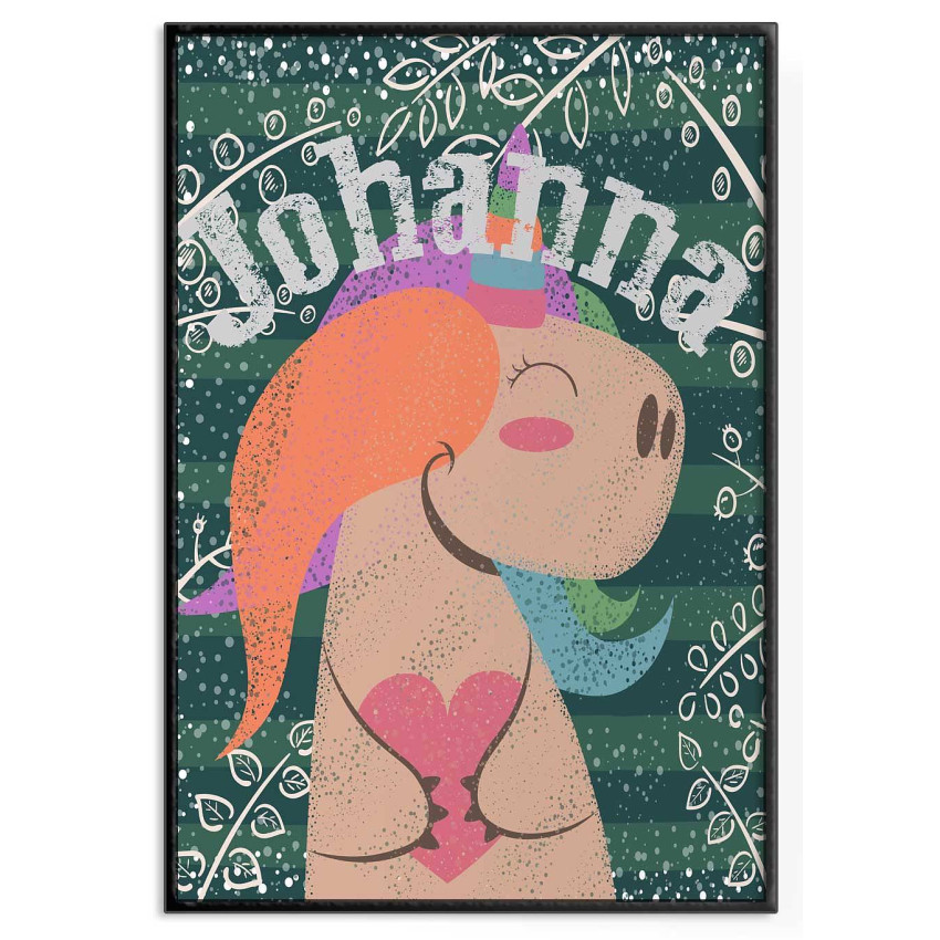 Cute cartoon - Personal kids room poster