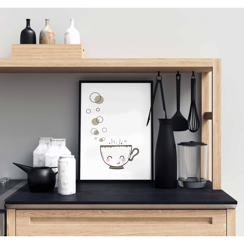 Cup of tea - Kitchen poster