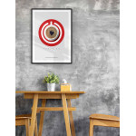 Trendy kitchen poster - Coffee Power On!