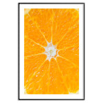 Trendy kitchen poster - Orange slice