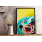 Sweets and berries - Colorful poster