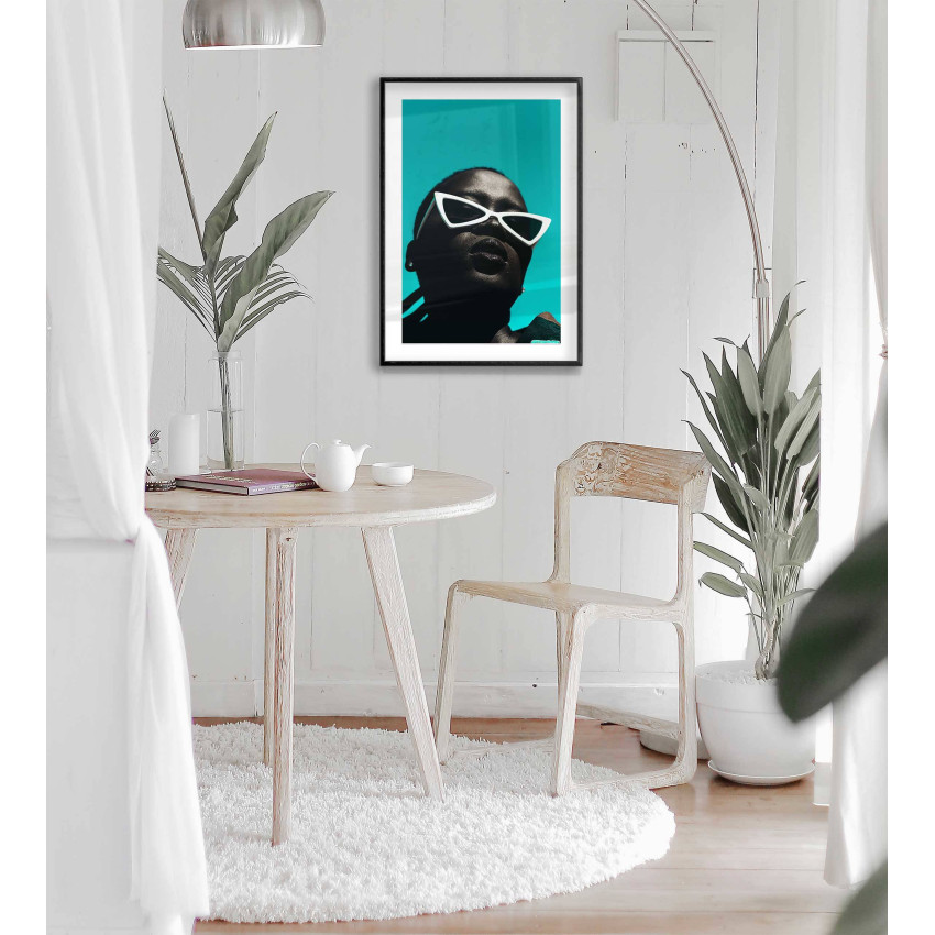 Kvinna med solglasögon - Fashion poster