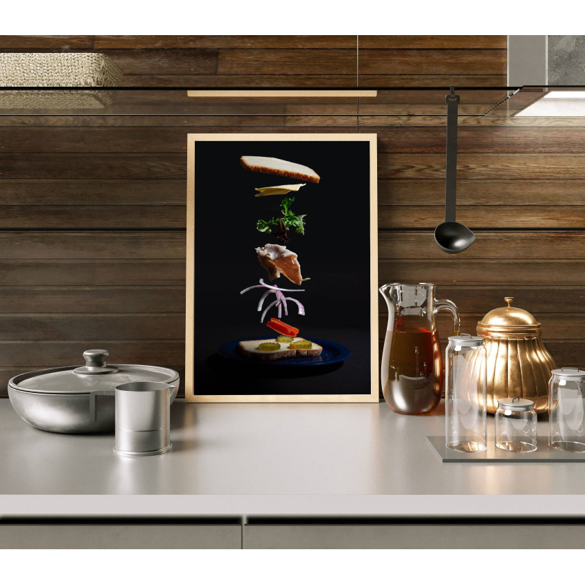 Macka på gång! - Modern kökstavla