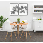 Löv med vit bakgrund - Botanisk växtposter