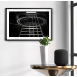 Music poster - Black acoustic guitar