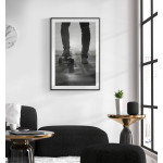 Skateboard och Converse - Retro poster