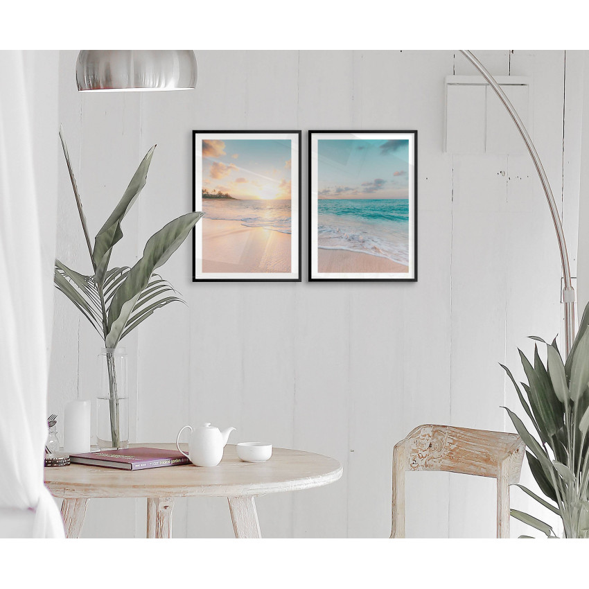 Exotic beach - Bright color posters