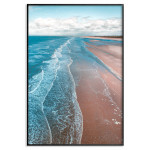 Beach and sun - Light poster