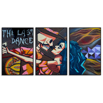 The last dance graffiti - Tavla i tre delar