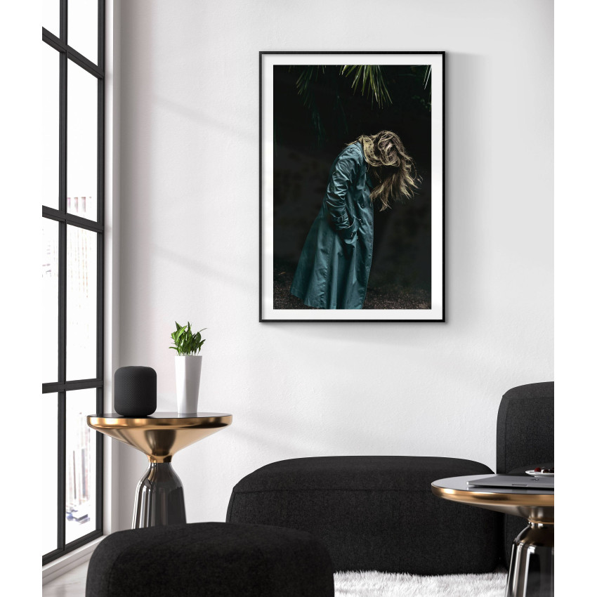 Mystical woman in the dark - Fashion poster