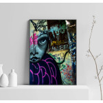 Väggkonst och graffiti - Färgglad poster