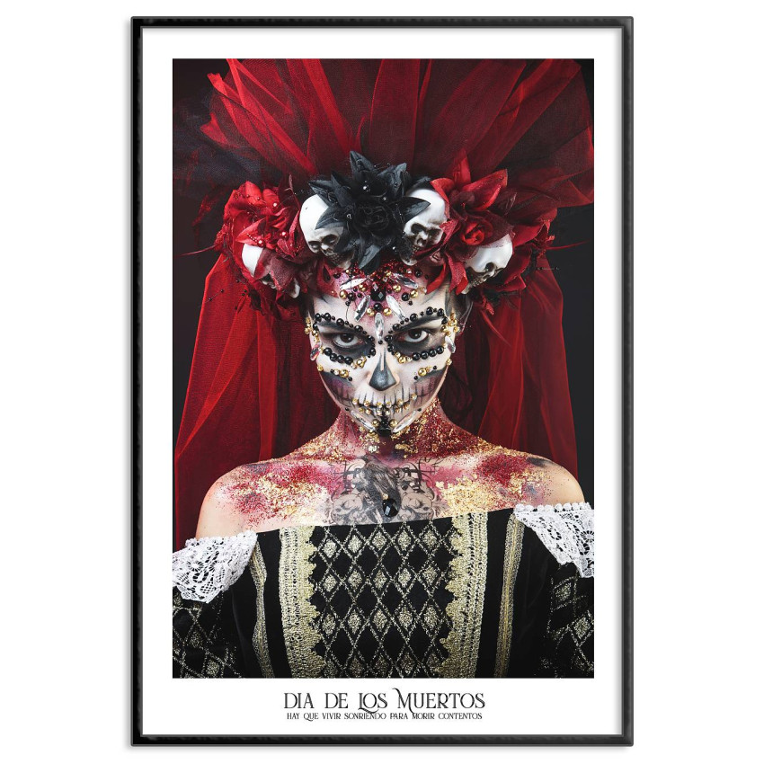Dia de los muertos - Dark fashion poster
