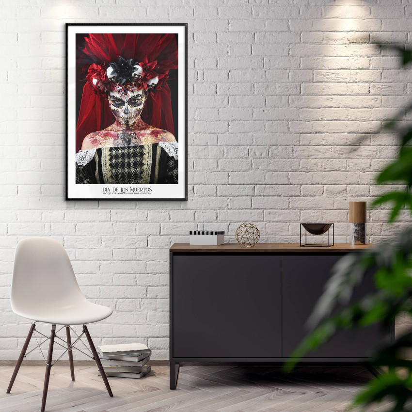 Dia de los muertos - Dark fashion poster