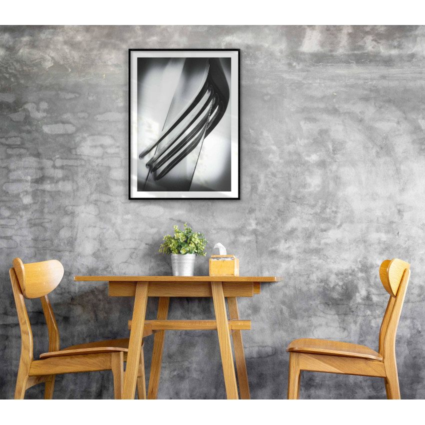 Knife and fork - Simple kitchen poster