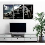 American car - Three piece poster