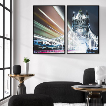 London Bridge - Abstrakt tavla i två delar