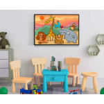 Funny and exotic animals - Kids poster