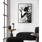 African tribal woman - Tribal poster