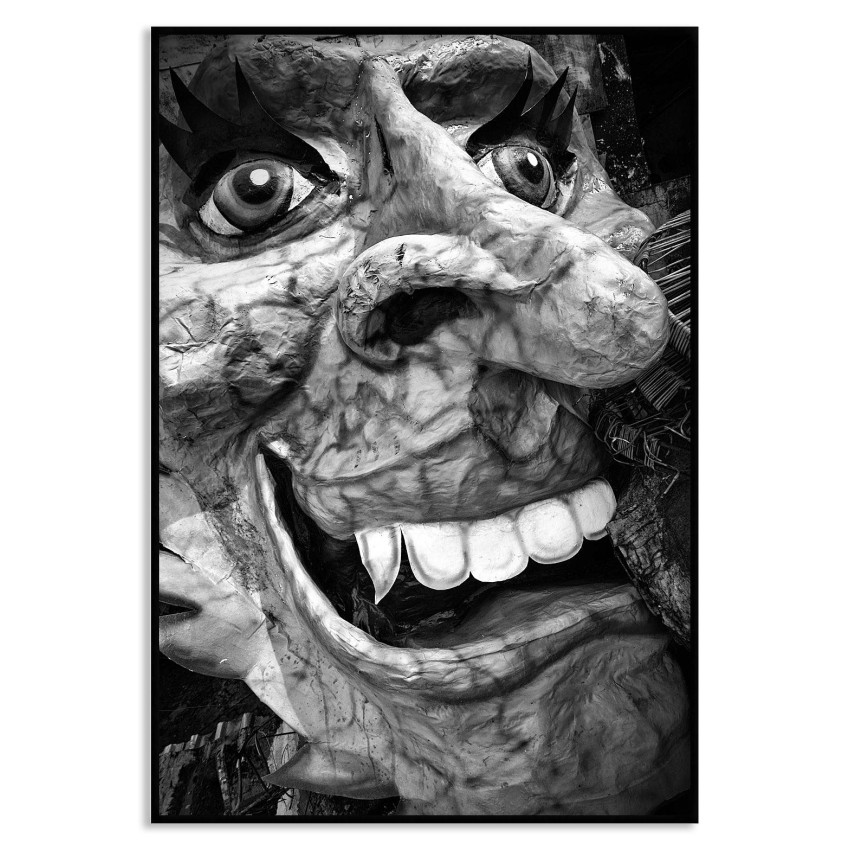 Scary face - Dark art poster