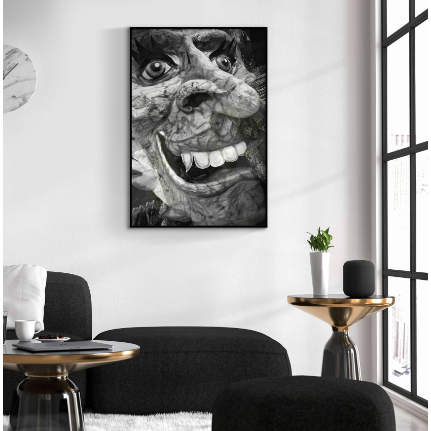 Scary face - Dark art poster