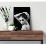 Eye lashes - Porträtt fashion poster