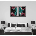 Abstract art - Poster in two pieces