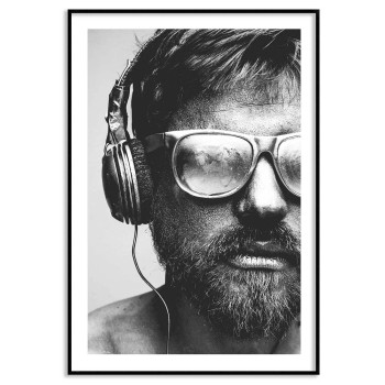 Man of art - Fashion poster