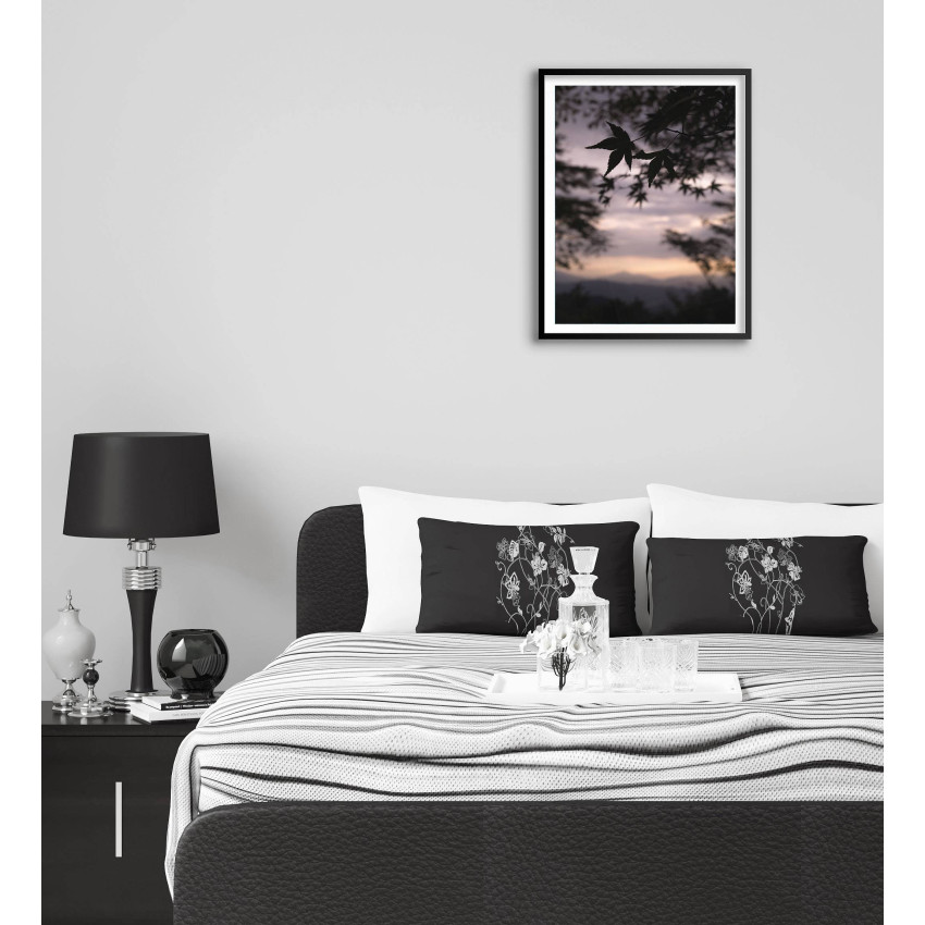 Träd och löv silhuett - Naturmotiv